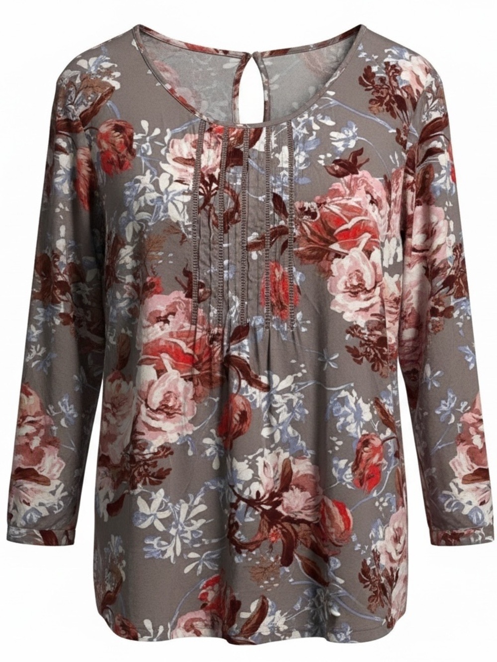 Daniel Rainn Women’s Floral 3/4 sleeve blouse